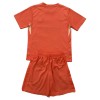 Officiële Voetbalshirt + Korte Broek Doelman Inter Milan 2025-26 Oranje - Kids